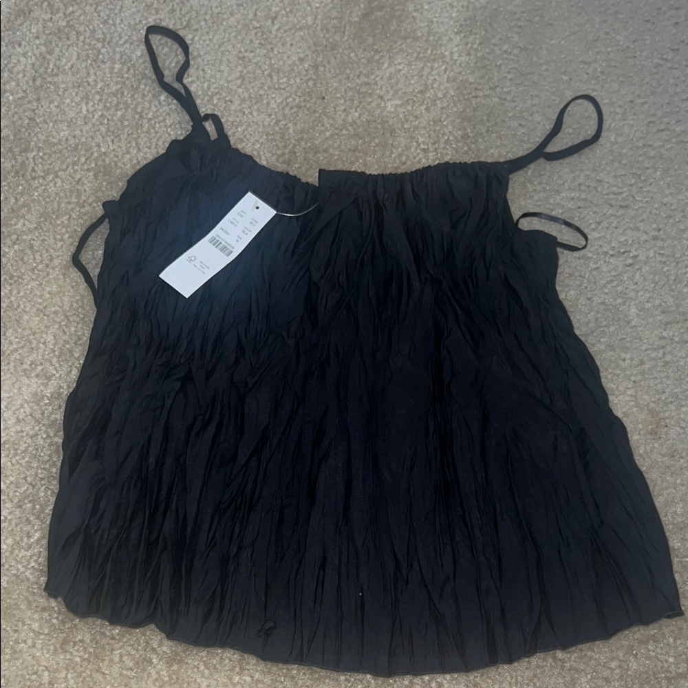 NWT! Black Sleeveless Top